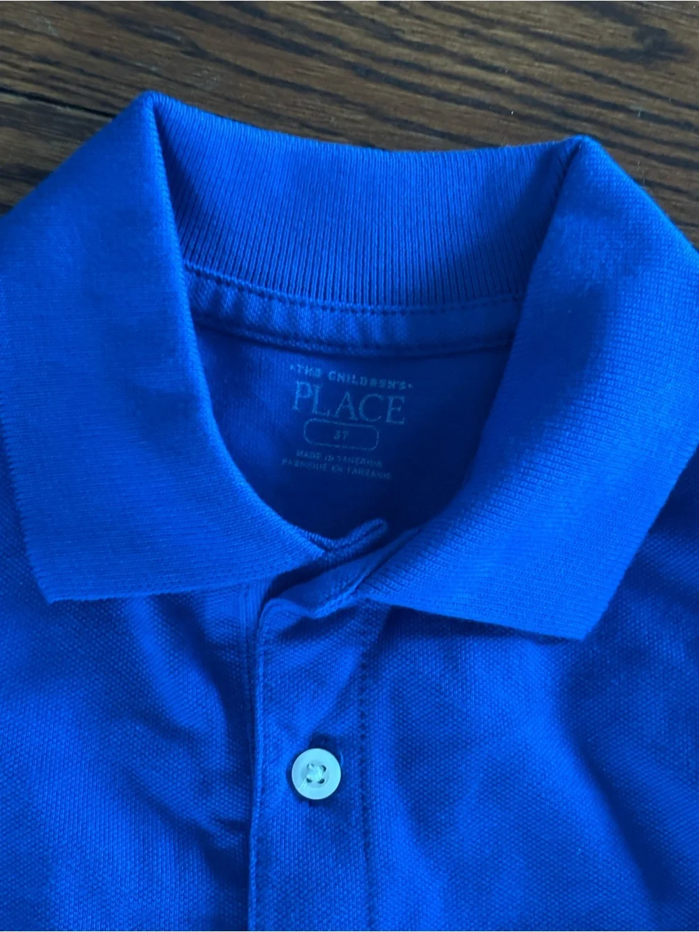 The Children's Place Polo Shirts - Bright Blue & Navy Set